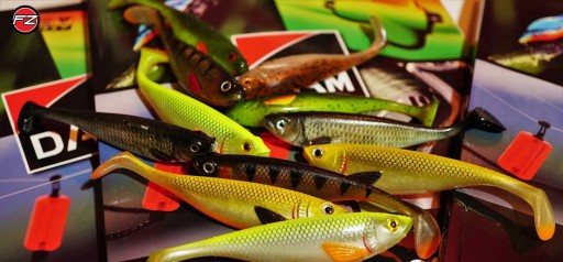 KILLER для щуки DAM Effzett FZ STRIKE SHAD 11 см / 11 г / Golden Shiner