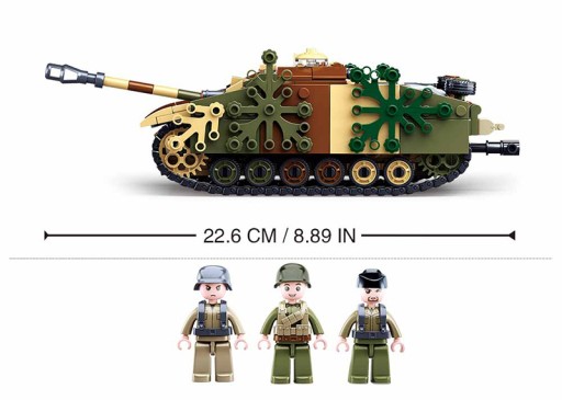 Танковые кубики German StuG.III Army+LEGO ОРУЖИЕ