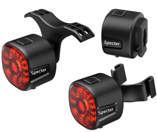Красный фонарь задний велосипедный SPECTER WT09