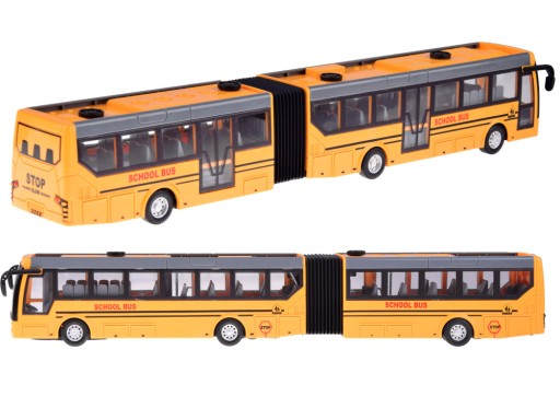 AUTOBUS PRZEGUBOWY MIEJSKI ZDALNIE STEROWANY NA PILOTA