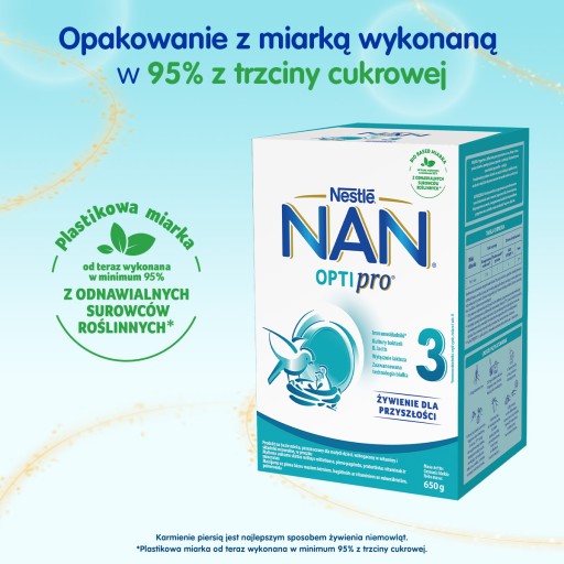 Молочная смесь NESTLE NAN OPTIPRO 3 650г