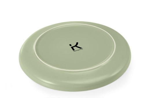 ZESTAW TALERZY TALERZ DESEROWYCH 6SZT. 20 CM KONSIMO VICTO PISTACJOWY MAT