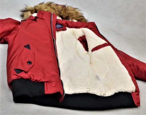 зимняя куртка T1-010C6 FUR POLAR размер 110/116
