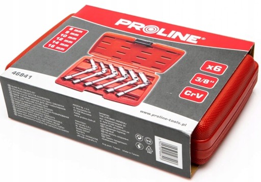 46841 Набор ключей для свечей накаливания, 6 шт. Proline