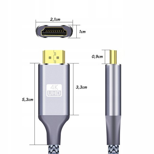 Кабель HDMI 2.0 High Speed ​​3D 4k UHD, 5 м