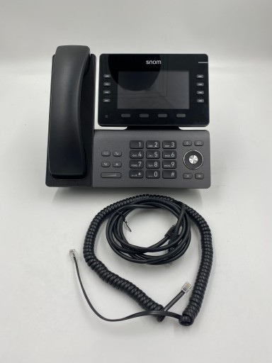 IP-телефон Snom D862 Настольный USB, WiFi NFC, Bluetooth черный