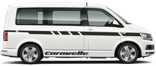 Наклейки VW T5 T6 Transporter, боковые ремни Тюнинг
