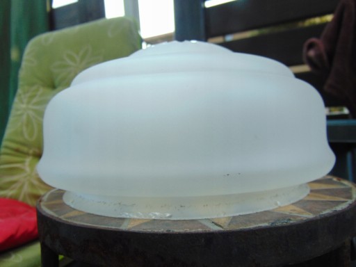 Secesja,klosz do plafon,żyrandol,lampka śr.19,8 cm
