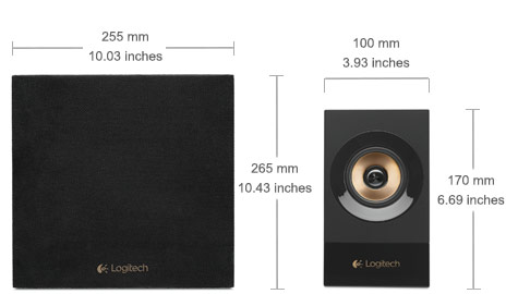 НАБОР ДИНАМИКОВ LOGITECH Z533 2.1 RMS 60 Вт С САБОБОМ
