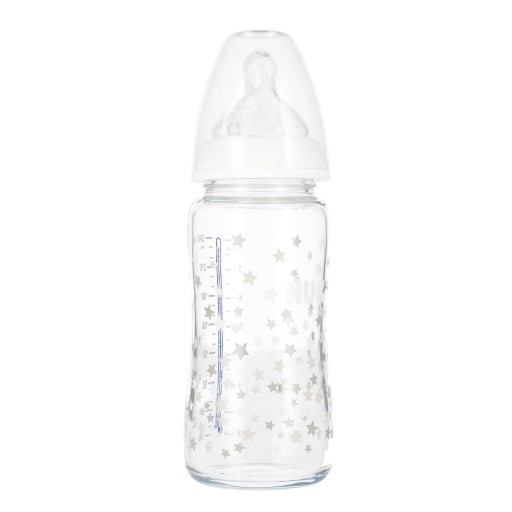 Butelka szklana 240 ml biała NUK 10745121