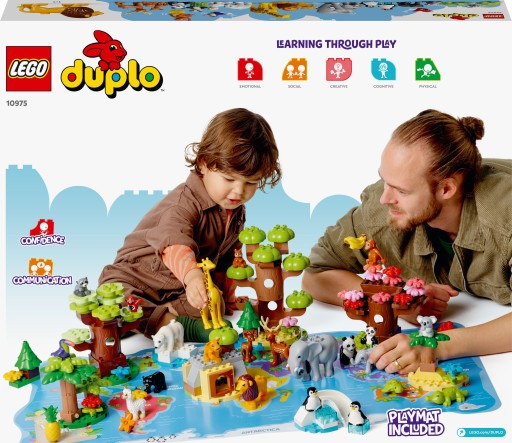 LEGO Duplo 10975 Дикие животные мира