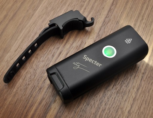 Светодиодный фонарь ВЕЛОСИПЕД Spectre City USB передняя + дымоход