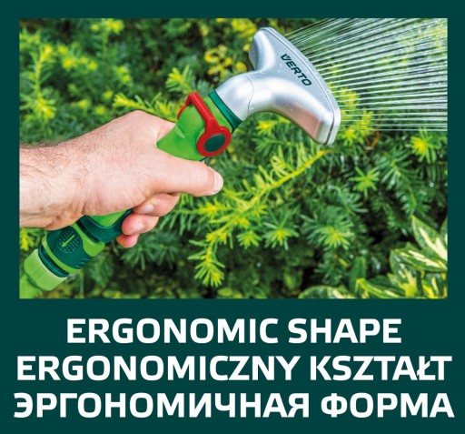 VERTO ZRASZACZ PISTOLETOWY SZEROKI OGRODOWY 15G708