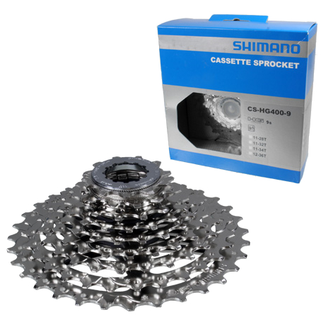 Shimano Alivio CS-HG400 кассета 9-скоростная 12-36 HyperGlide MEGA-9 LITE MTB