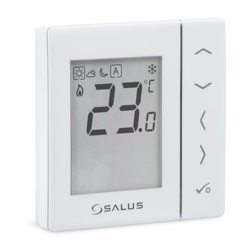 ПРОВОДНОЙ РЕГУЛЯТОР СУТОЧНОЙ ТЕМПЕРАТУРЫ SALUS VS35W, БЕЛЫЙ