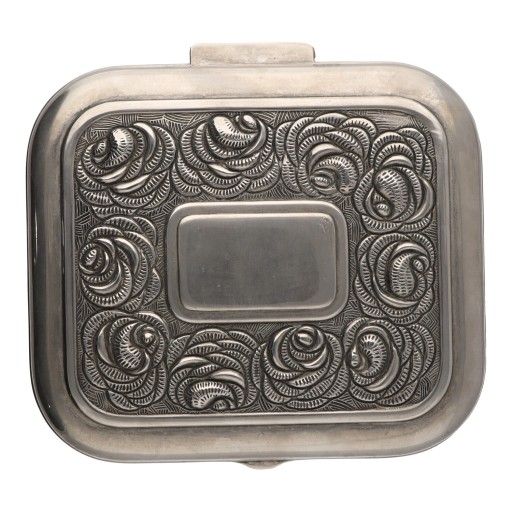 SZKATUŁKA puzderko plater Vintage Art Deco