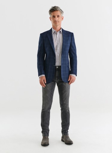 Мужской пиджак в клетку Slim Fit PAKO LORENTE 182/64