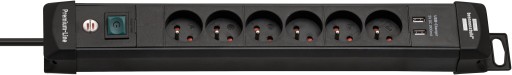 РАЗЪЕМ ПИТАНИЯ USB-КАБЕЛЬ-УДЛИНИТЕЛЬ 6 РАЗЪЕМОВ 3М