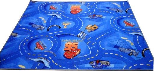 DYWAN DISNEY CARS 180x200 AUTA DROGI WYŚCIGI