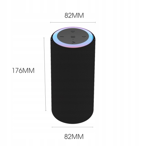 Портативный Bluetooth-динамик, водонепроницаемый снаружи