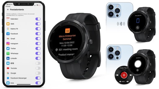 SMARTWATCH MĘSKI 70mai Maimo Watch R 1.3