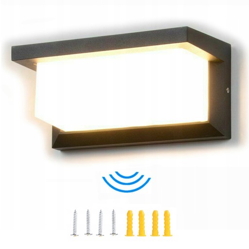 LAMPA KINKIET OGRODOWY ELEWACYJNA ZEWNĘTRZNA LED