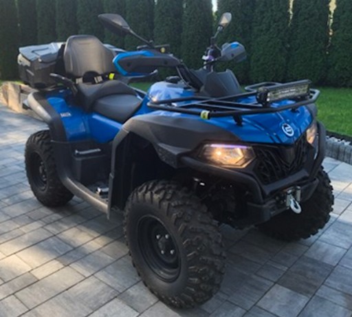 KUFER BOX SKRZYNIA TYŁ TYLNY 95L +ZAMEK Quad Linhai TGB Access Kymco Segway
