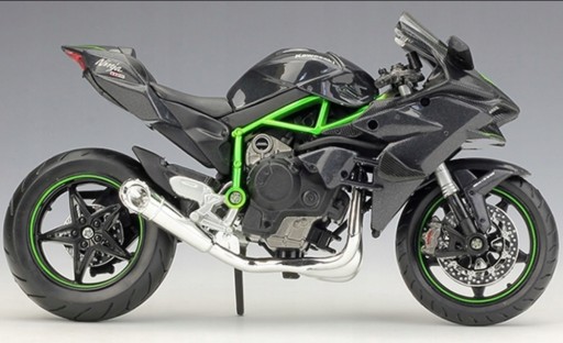 Модель мотоцикла KAWASAKI H2 R NINJA В МАСШТАБЕ 1:12