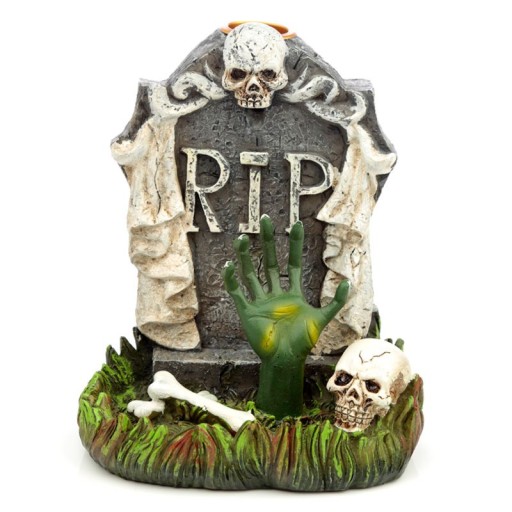 Ароматический камин с обратным потоком курильницы RIP Zombie