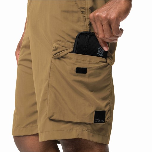 Krótkie spodenki męskie Jack Wolfskin KALAHARI CARGO 52