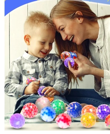 Squishy Anti -Stress Ball 20 Piece Soft Toy Set Set