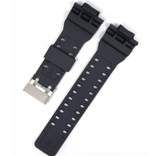 Ремешок для часов CASIO G=Shock GA-100 GA-110 GD-100 G-8900 Черный 22 мм