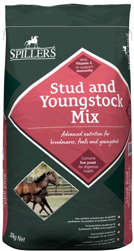 Комбикорм Spillers Stud & Youngstock для племенных кобыл и жеребят 20кг
