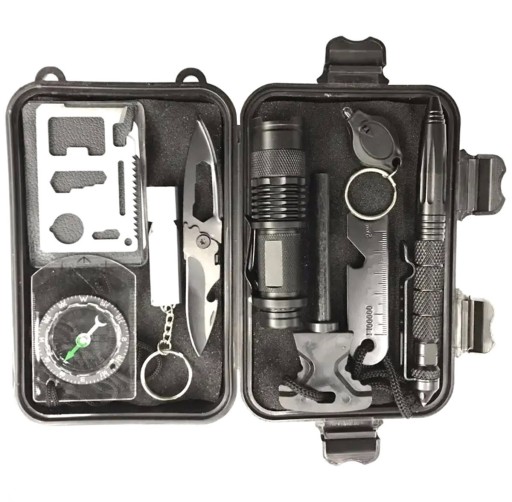 НЕОБХОДИМЫЙ НАБОР ВОЕННОГО ТУРИСТА SURVIVAL SURVIVAL 10IN1 AG772A