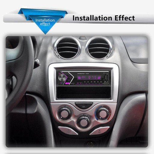 Автомобильный DVD-плеер с разноцветными огнями TDA7389, стереочип Bluetooth A