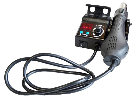 Spawarka do Plastiku HOTAIR WEP 8858-V 480°C 700W 1-120l/min +DYSZE PLASTIK