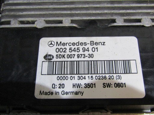 MERCEDES W203 МОДУЛЬ КОНТРОЛЛЕРА SAM 0025459401 A0025459401
