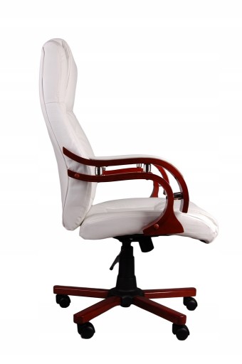 GIOSEDIO BSL002 WHITE офисное кресло с деревом