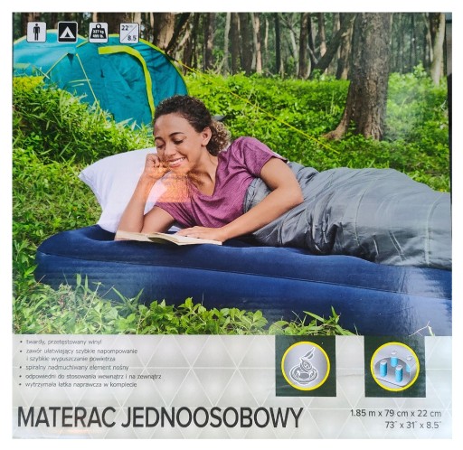 ВЕЛЮРОВЫЙ МАТРАС ОДИНОЧНЫЙ УТЕПЛЕННЫЙ 185x79x22