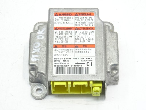 МОДУЛЬ ДАТЧИКА ПОДУШКИ БЕЗОПАСНОСТИ SUZUKI ALTO NISSAN PIXO 2009-2014 38910-68K10