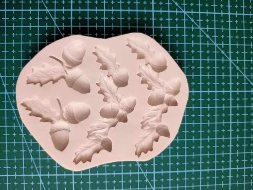 Силиконовая форма Acorn Acorns Leaf - Дуб A02068