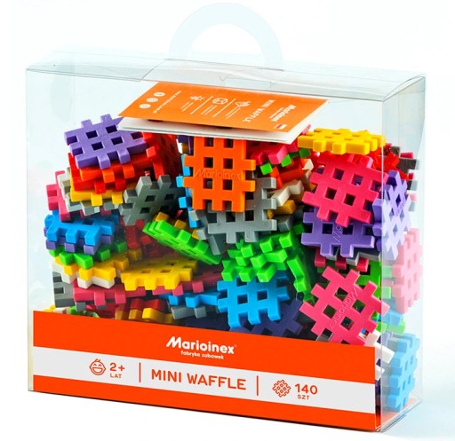 Мини-вафельные блоки Marioinex Waffles 140 элементов