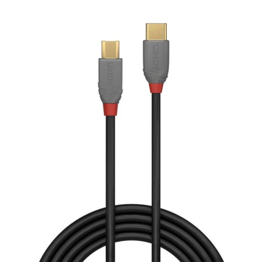Кабель USB 2.0 тип C — Micro B Lindy 36891 1 м