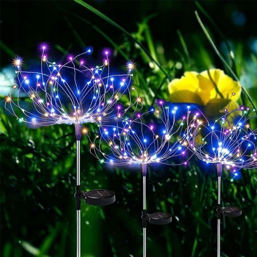 2шт СОЛНЕЧНАЯ САДОВАЯ ЛАМПА JEDDUS LAMP 150 LED