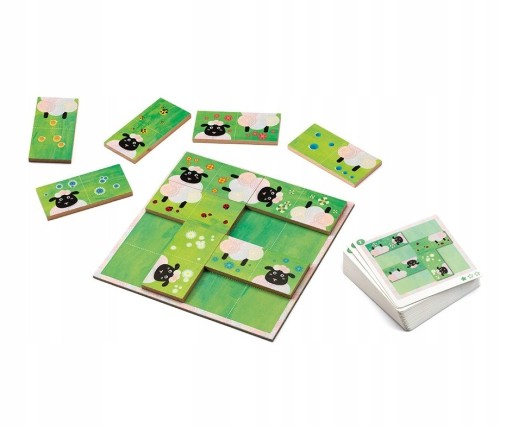 DJECO SHEEP LOGIC Логическая головоломка с 30 заданиями