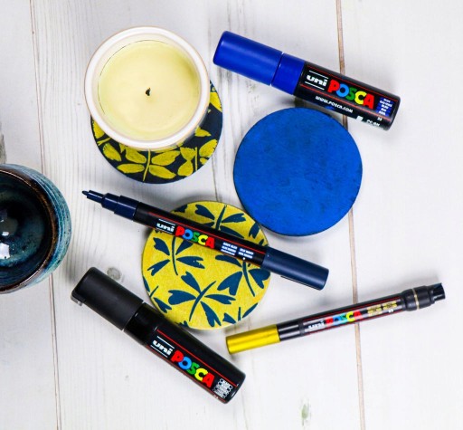 Маркеры для плакатов Posca PC-5M, набор из 8 шт.