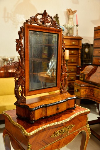 ЛЮДВИК ФИЛИП НАСТОЛЬНЫЙ ГАРДЕРНЫЙ КОМПЛЕКТ, 1860 Г., ПОСЛЕ РЕКОНСТРУКЦИИ