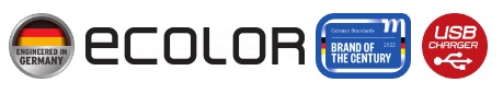 Listwa zasilająca z ladowarka USB Ecolor 4 gniazda