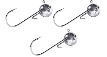 GŁÓWKI JIGOWE JIG X-PRESS KAMATSU 5/0-6g HAKI CZARNY NIKIEL 3szt