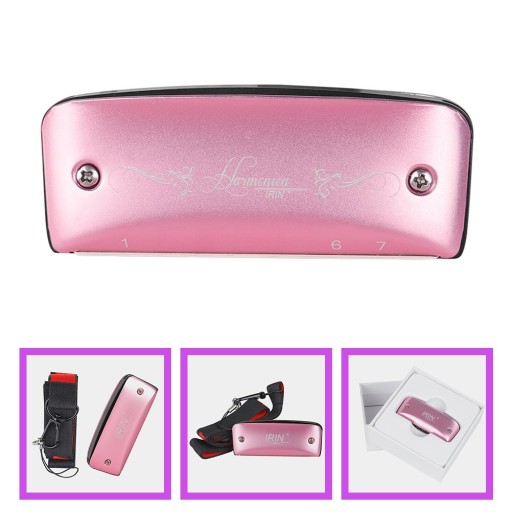 HARMONICA KIESZONKA NA PREZENTY DIATONIC MINI HARFA DLA DZIECI
